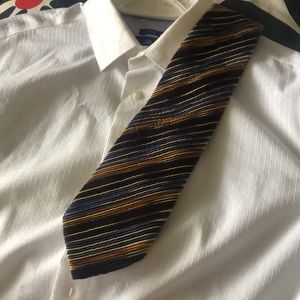 Venturi Uomo Pleated Silk Tie.